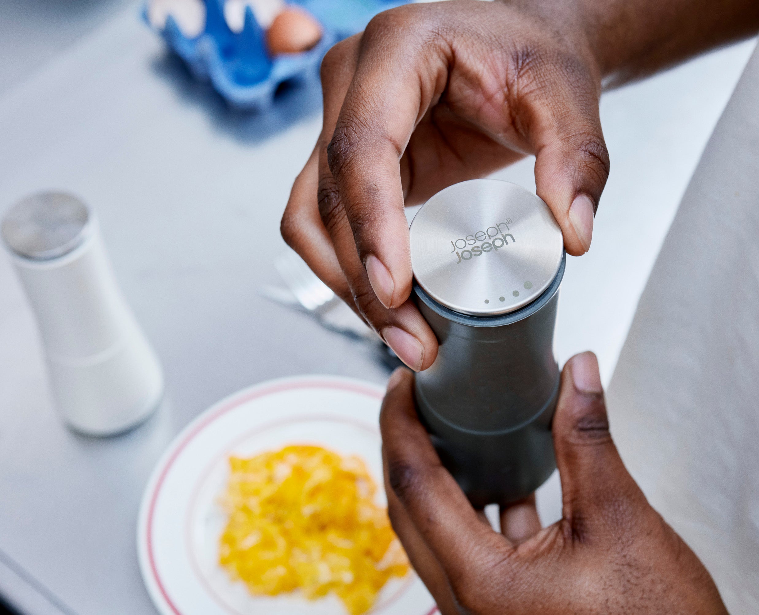 Milltop™ Salt & Pepper Mills | Joseph Joseph US