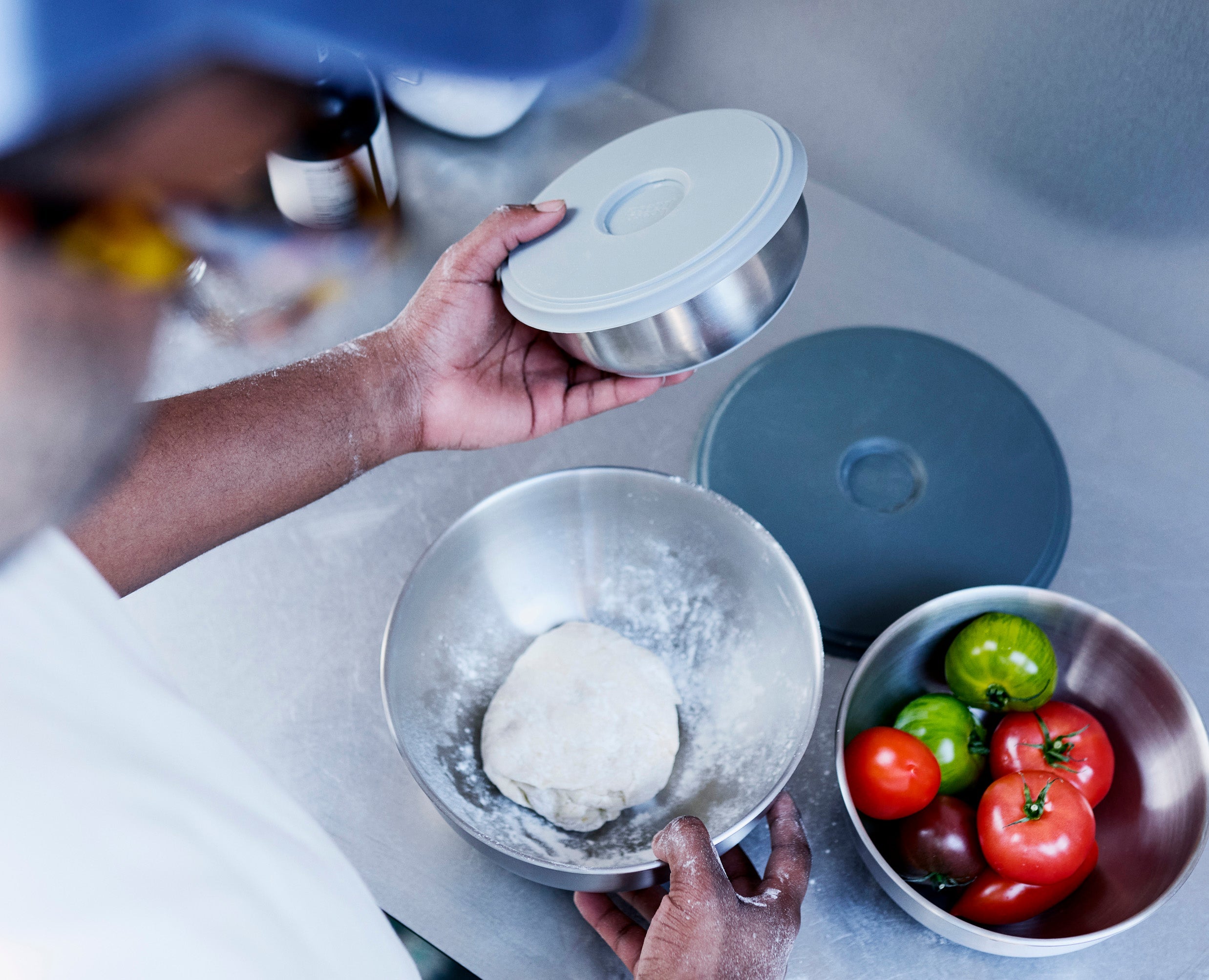 Nest™ Prep&Store Steel Bowl Set | Joseph Joseph US