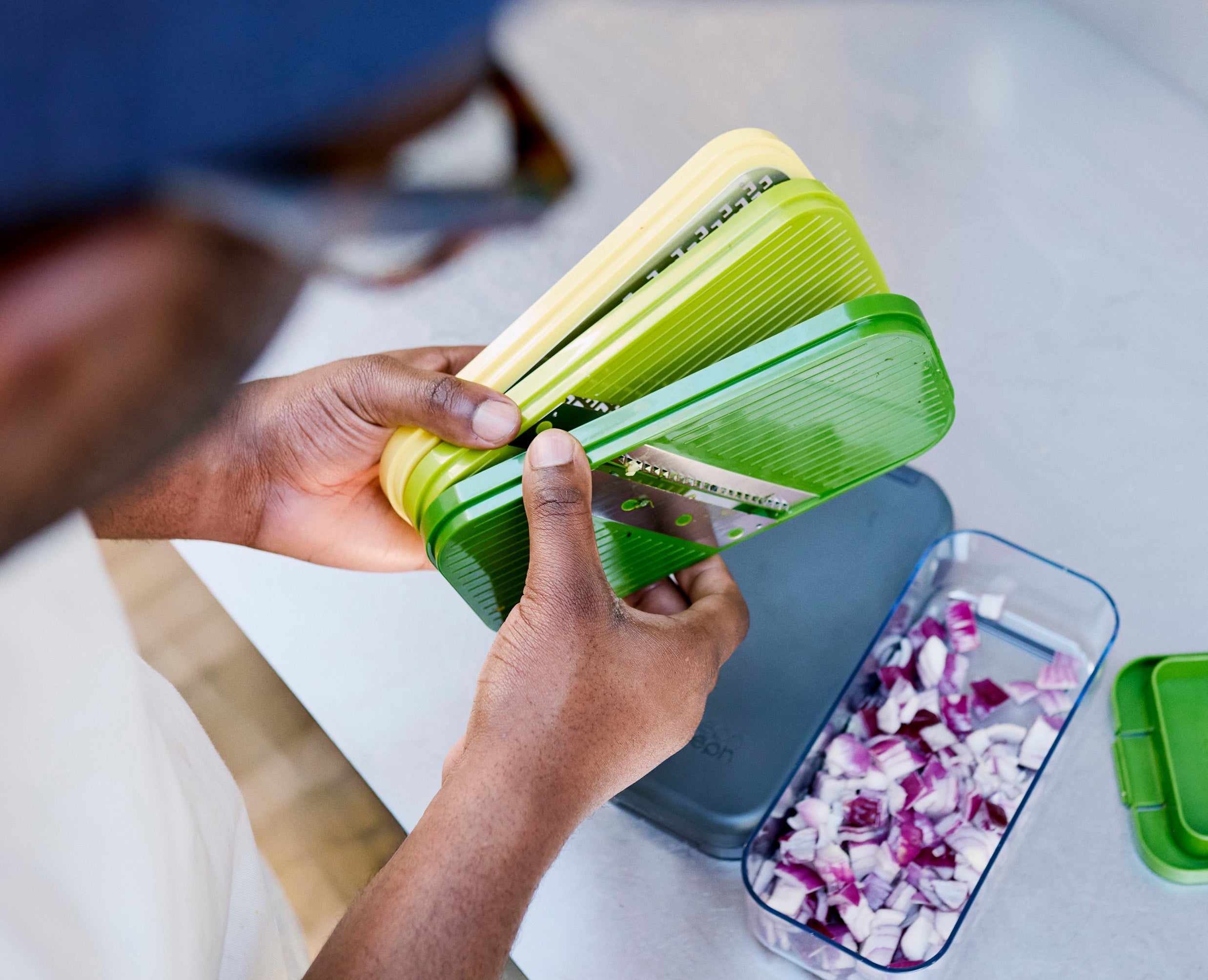 Multi-prep™ 4-in-1 Vegetable Chopper & Grater | Joseph Joseph US