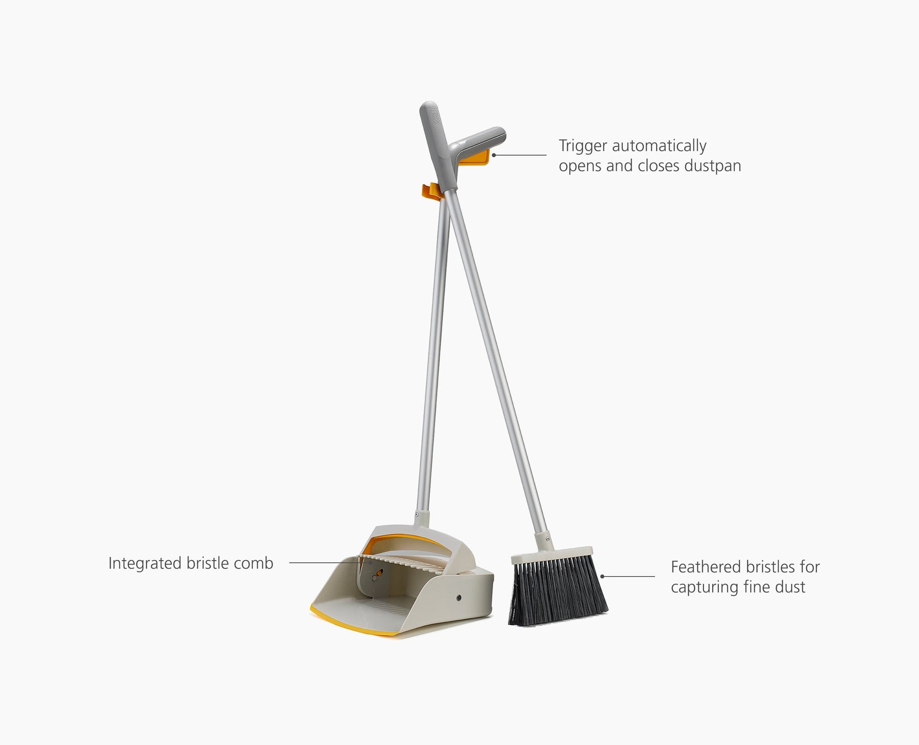 CleanTech™ Dustpan &amp; Broom Sweep Set
