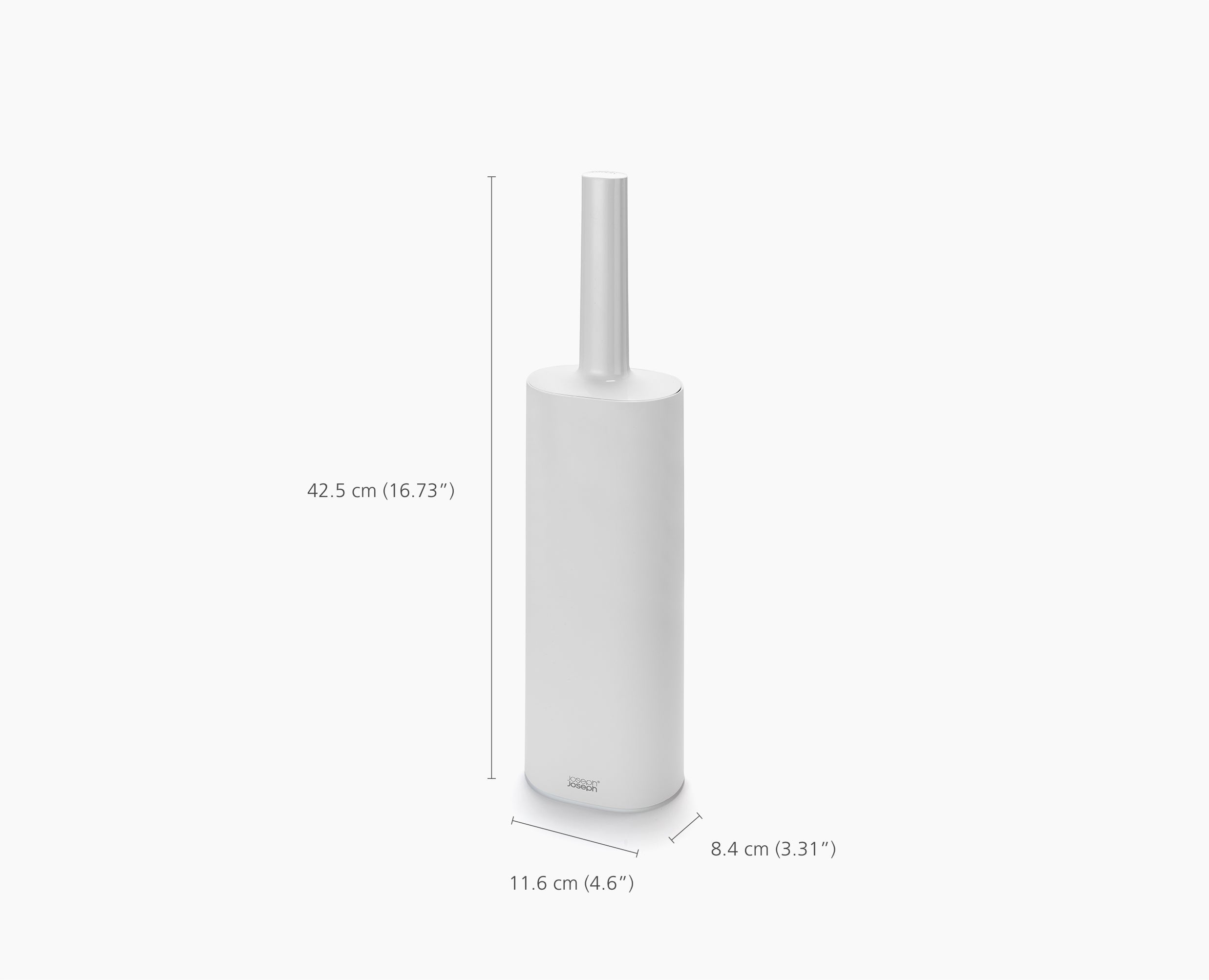 Flex™ TriBlade White Toilet Brush Set | Joseph Joseph US