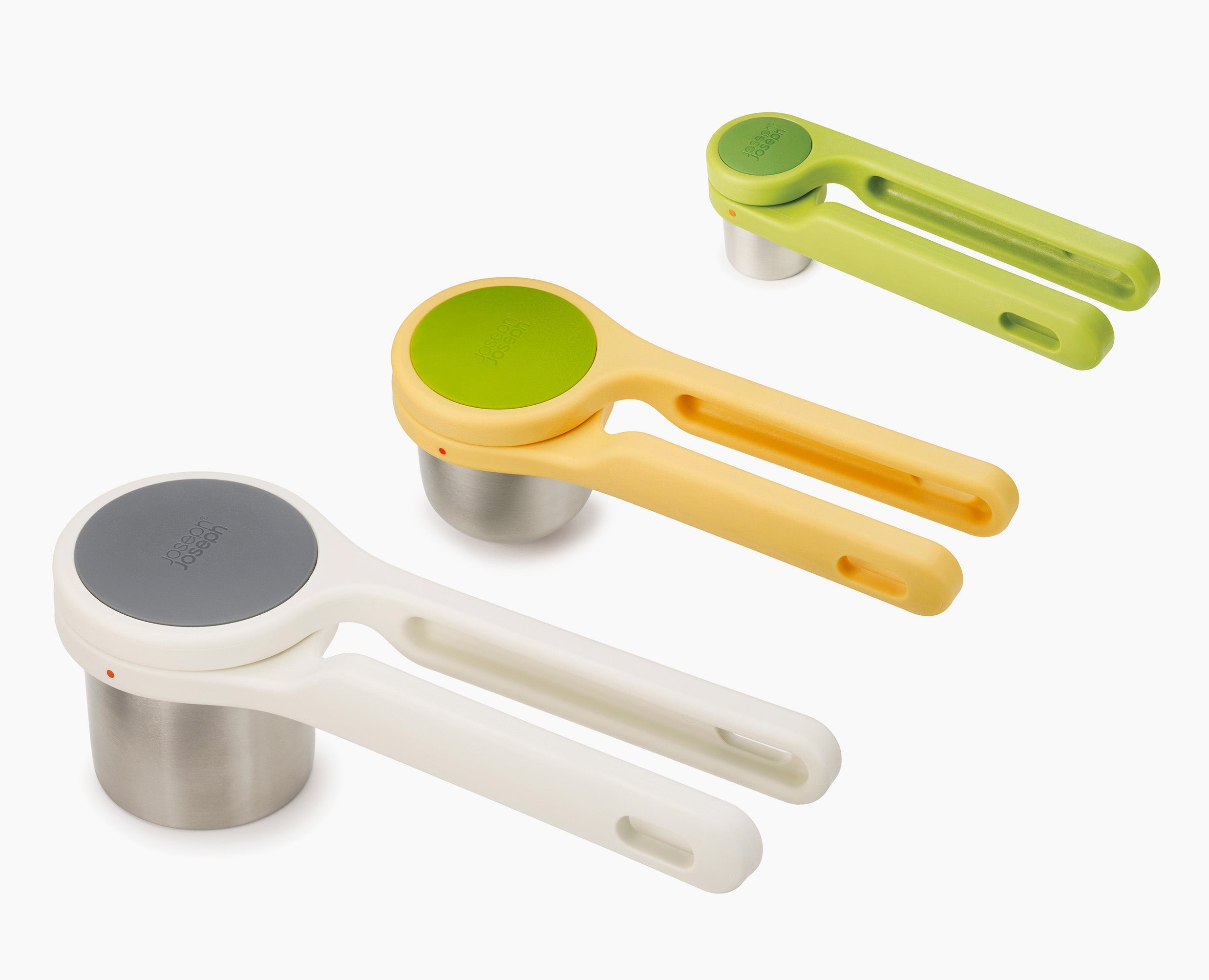 Ricer Set Helix 3-piece Ricer, Garlic Press & Juicer Set | Joseph Joseph US