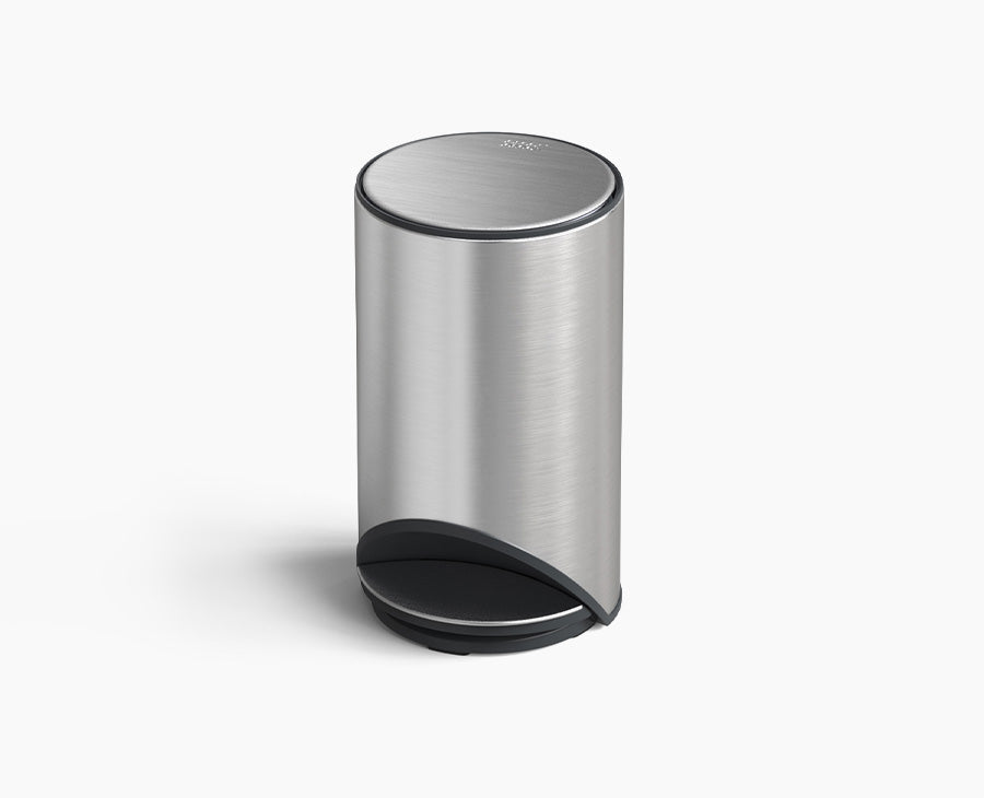 10L Stainless-steel Step Trash Can | Joseph Joseph US