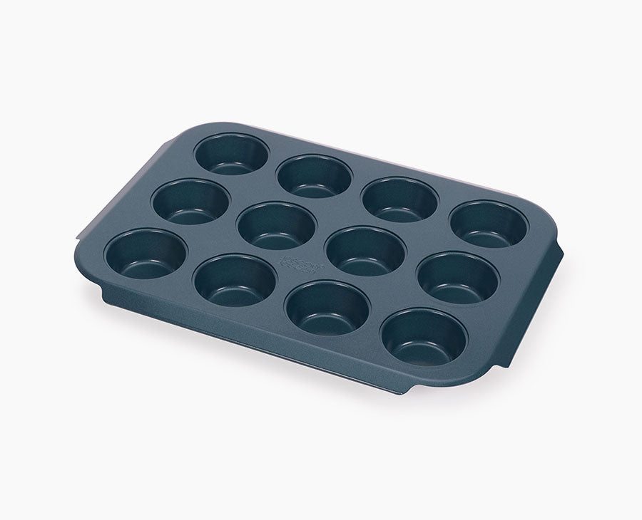 Nest™ Bake Non-Stick 12 Cup Blue Muffin Tray - 45072 - Image 1