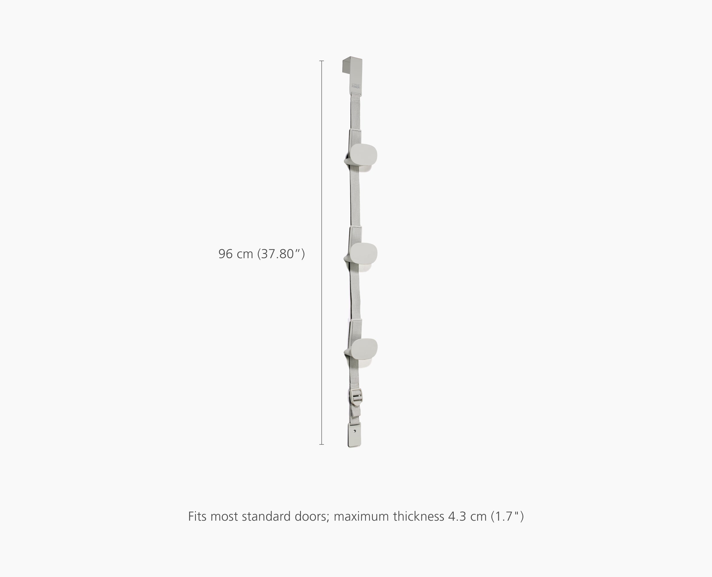 Orderly™ Ecru Over-Door Handbag Storage Holder