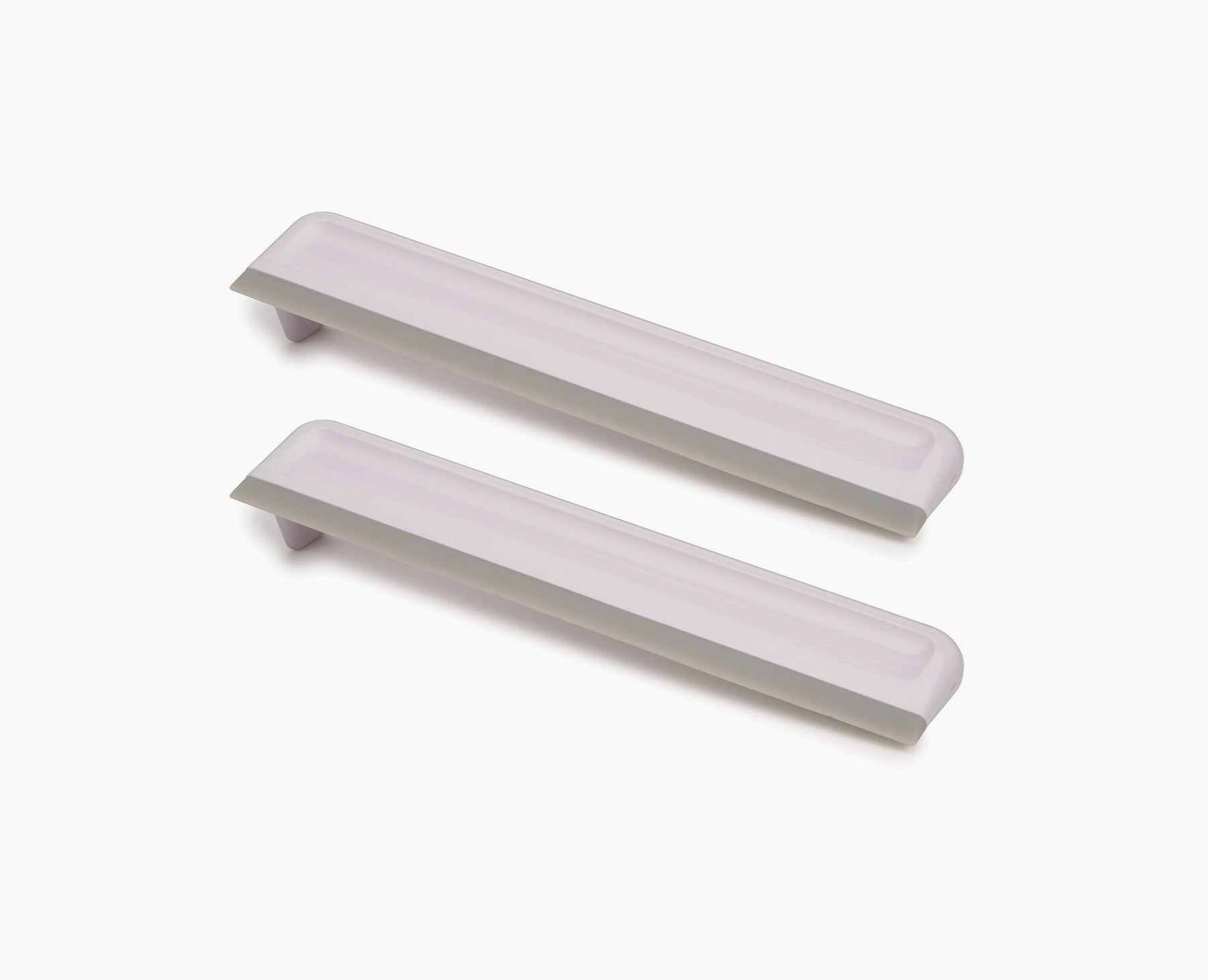 EasyStore™ Pack of 2 Light Gray Shower Squeegees