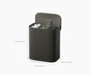Tota 2 Trio 90L Forest Gray Laundry Separation Basket