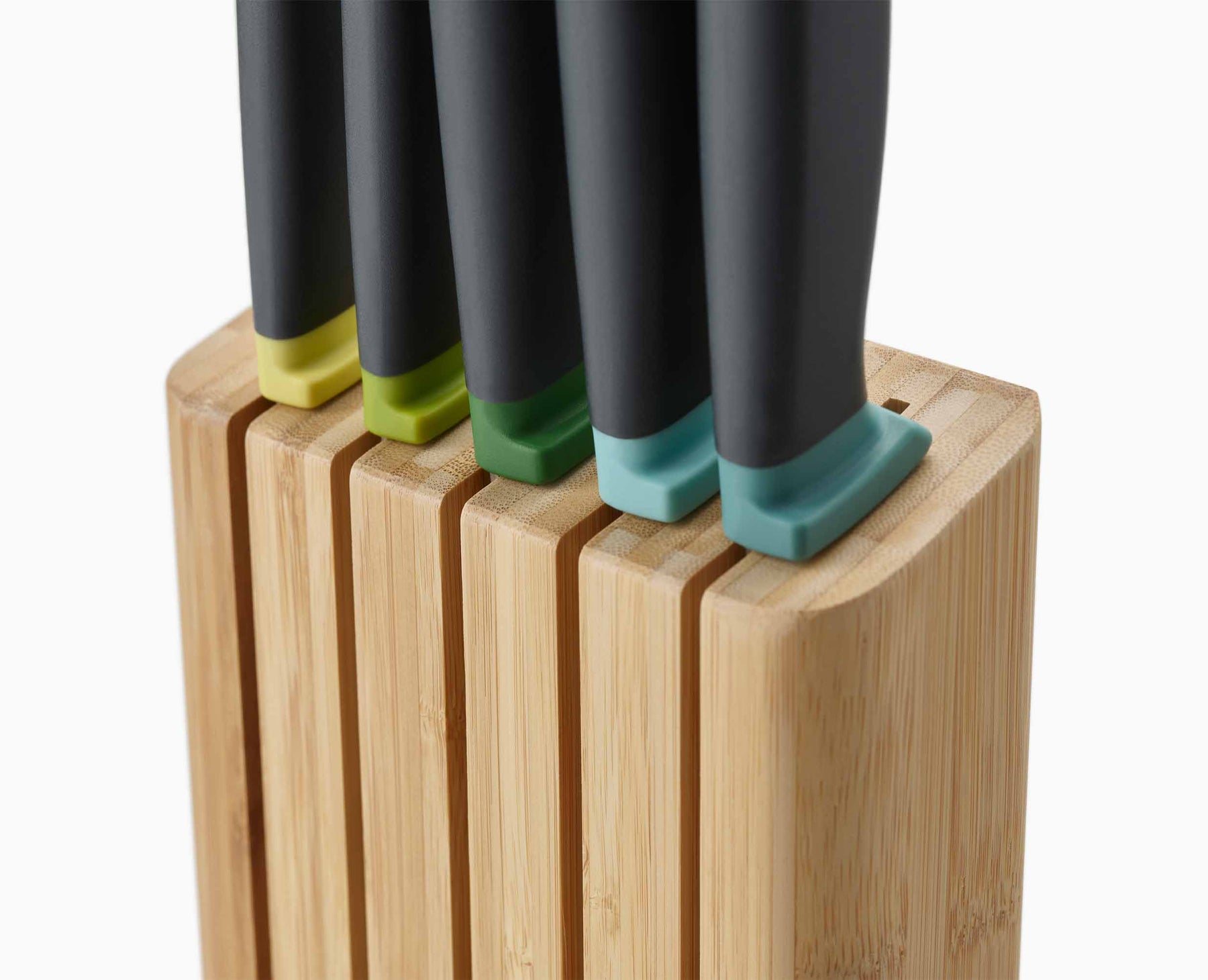 Elevate™ Knives Set with Bamboo Block | Joseph Joseph