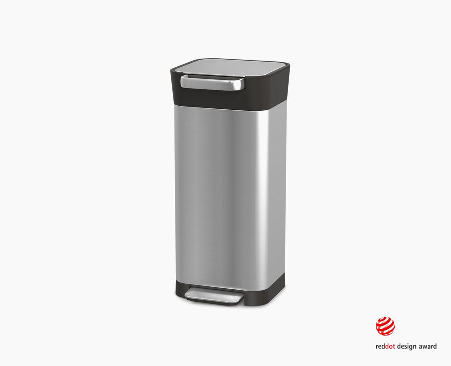 20L Trash Compactor (Stainless Steel) Joseph Joseph US