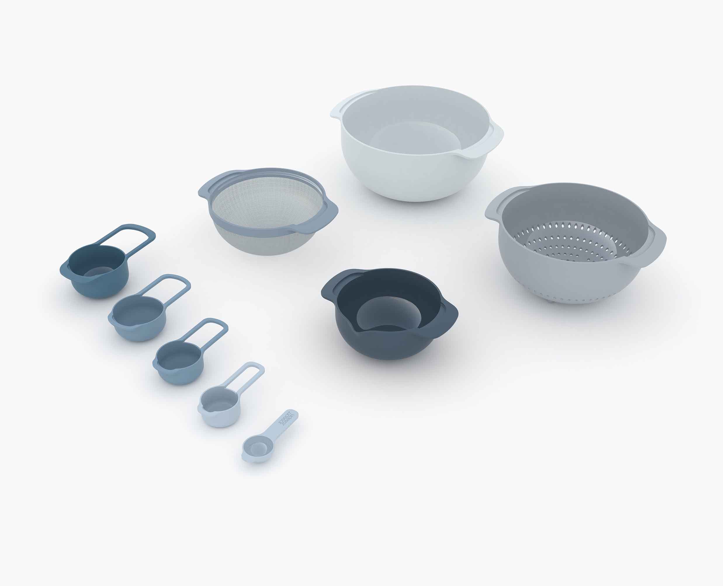 Nest™ 9 Plus Blue Bowl Set - Editions