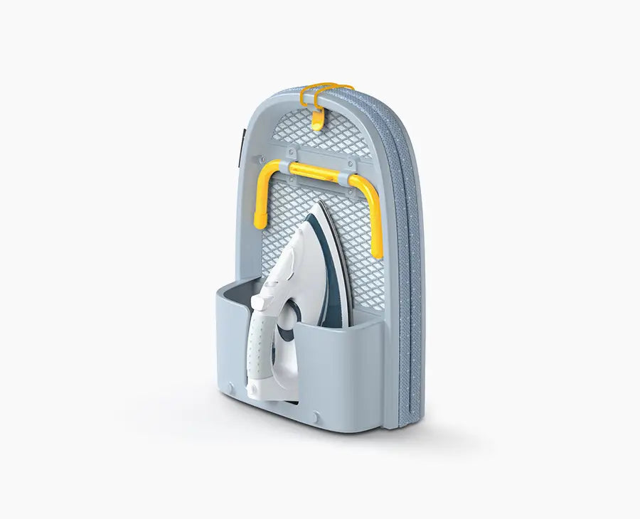 Pocket Folding Gray Ironing Board | Joseph Joseph