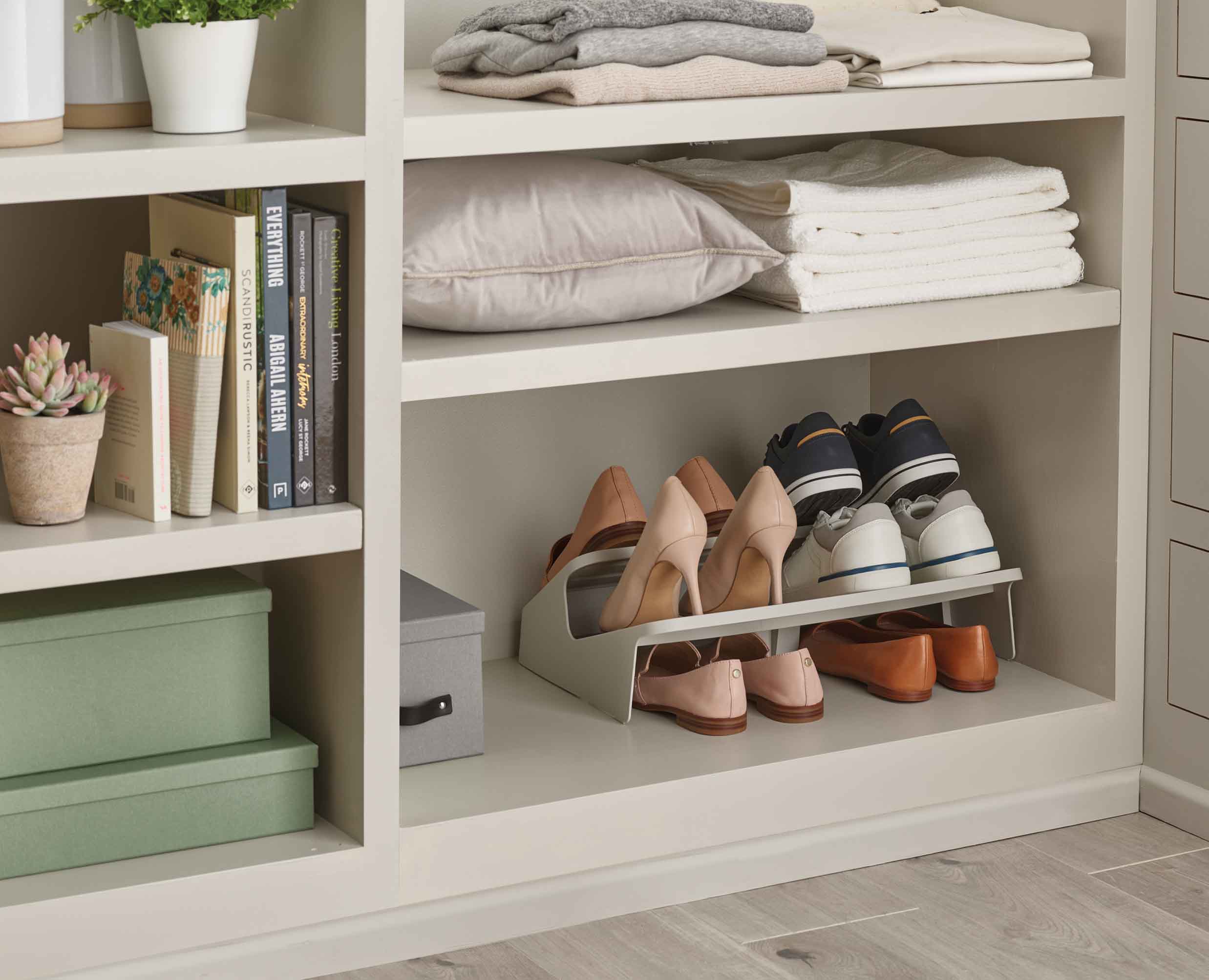 Shelves for best sale shoe storage