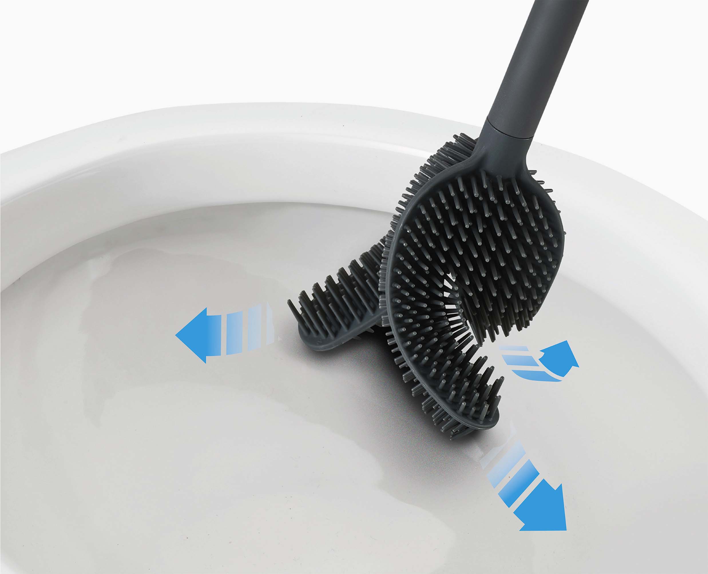 Plastic toilet deals brush