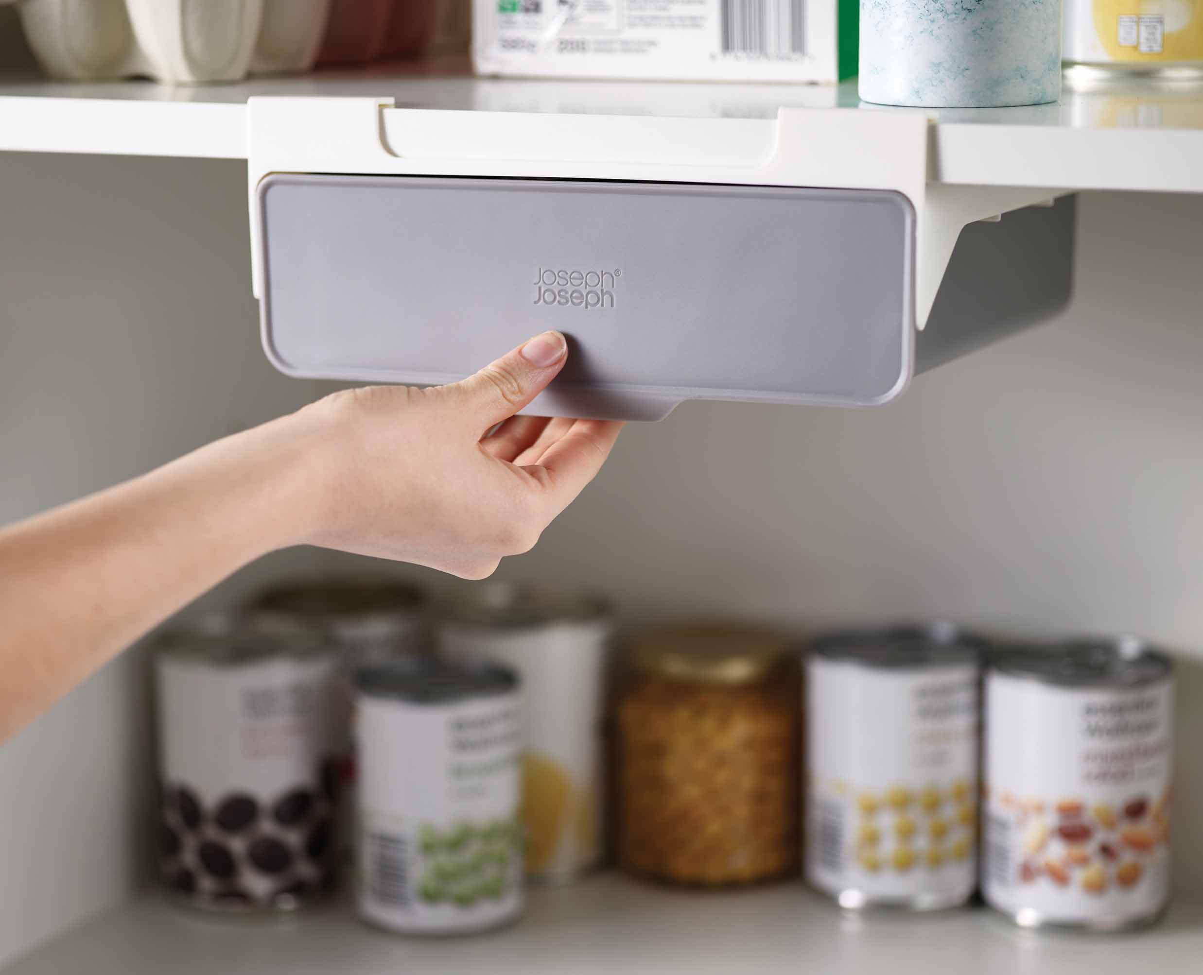 CupboardStore Gray Under shelf Drawer