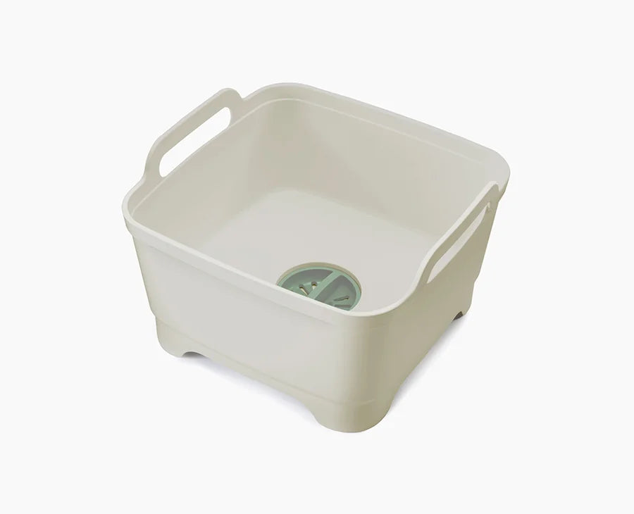 WashDrain™ Stone Green Washing Up Bowl