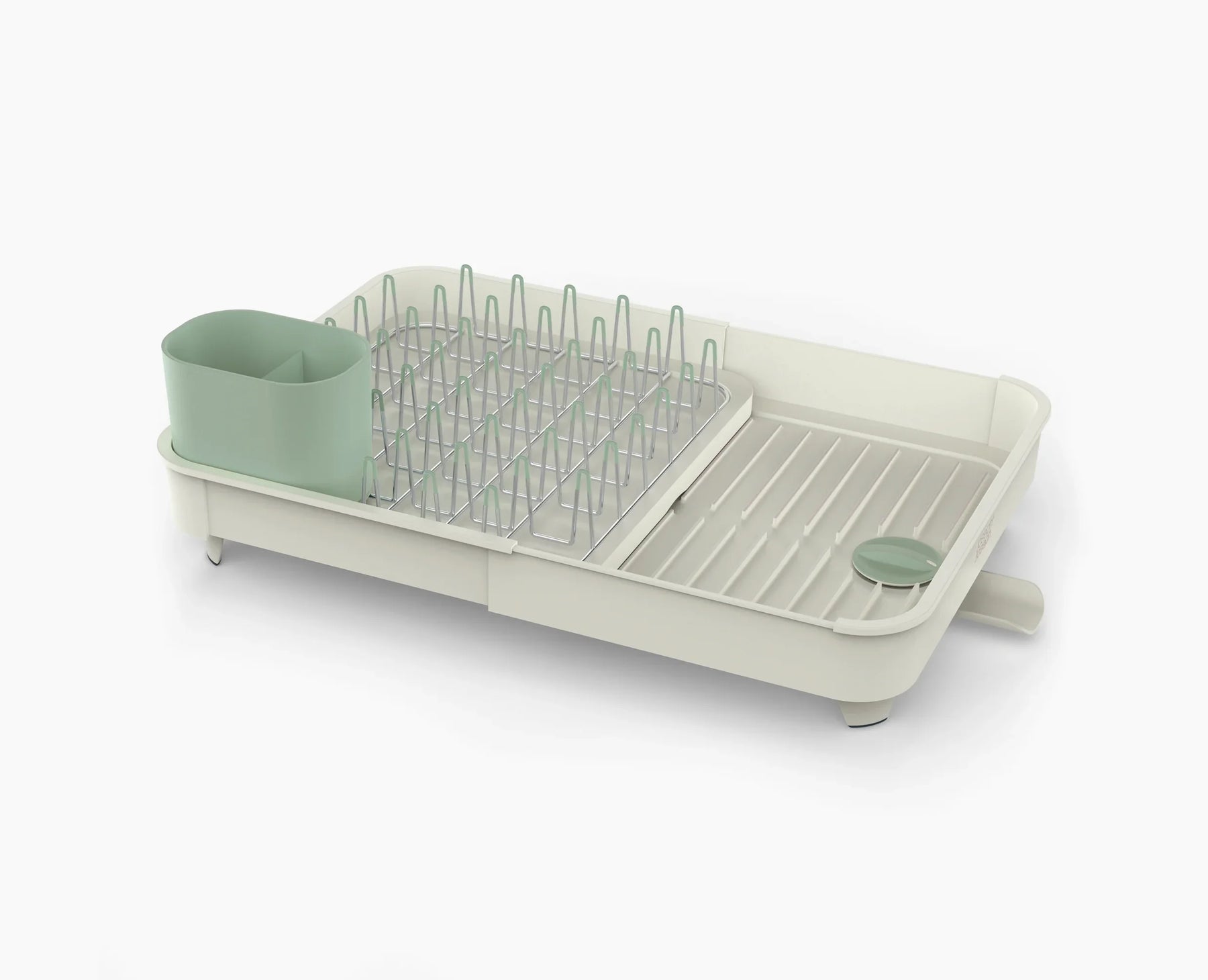 Extend™ Expandable Dish Drainer - Stone-Green