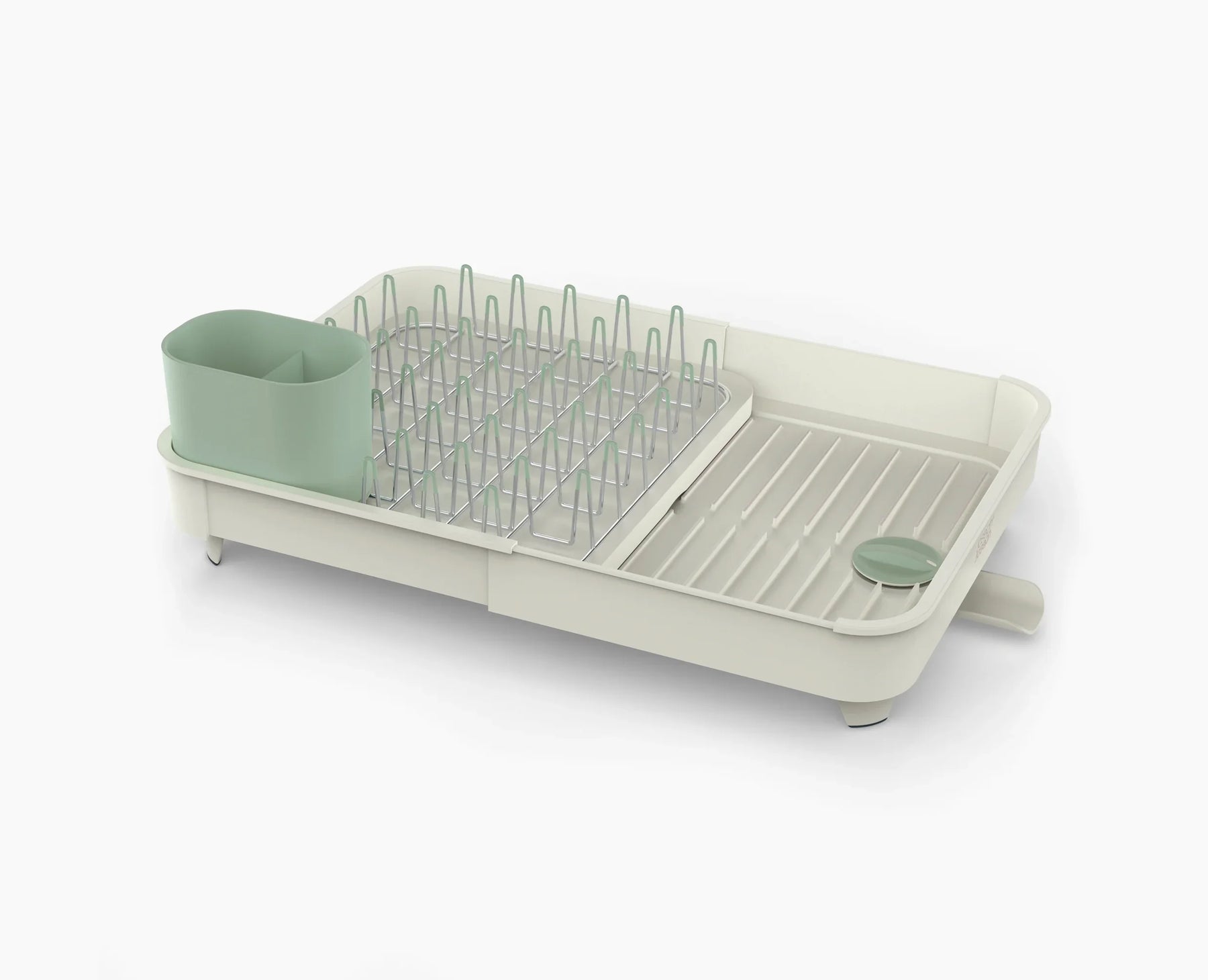 Joseph Joseph Duo Expandable Dish Drying Rack, Gray, 2-Tier