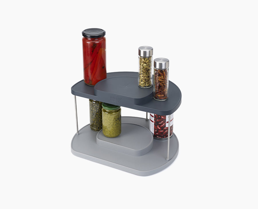 CupboardStore™ 2-tier Rotating Organiser - 85196 - Image 1