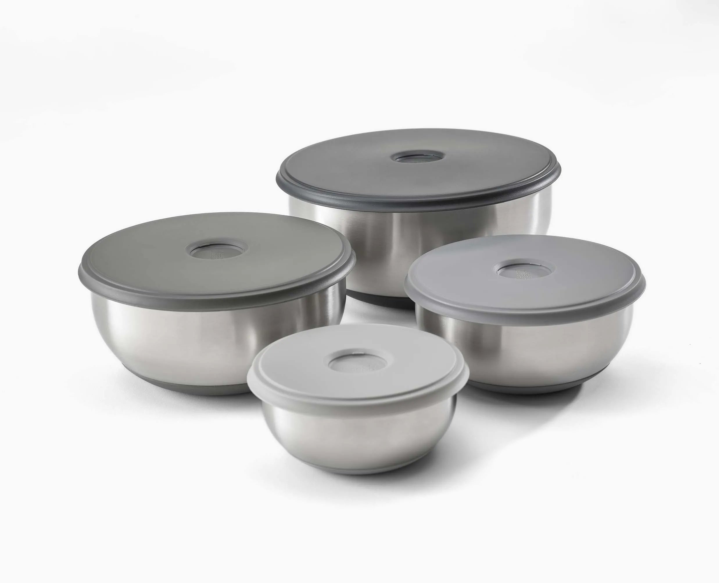 Nest™ Prep&Store Steel Bowl Set | Joseph Joseph