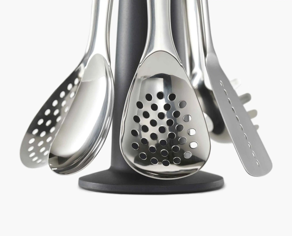 Elevate™ Steel Utensils Carousel Set | Joseph Joseph US
