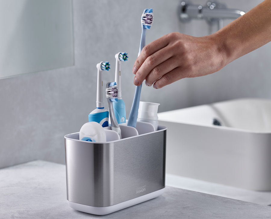 EasyStore™ Steel Large Toothbrush Holder - 70531 - Image 2